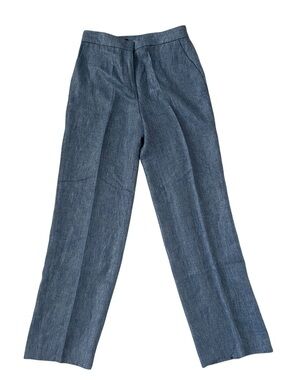 Zara Light Blue Denim Trousers